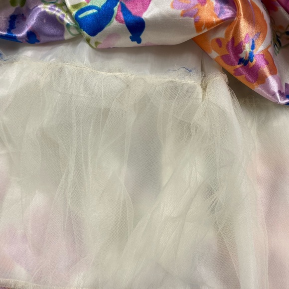 Lemon Figg Floral Sleeveless Girls Dress Size 10 - Picture 6 of 8